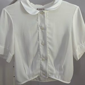 Cropped Sunday Best Blouse